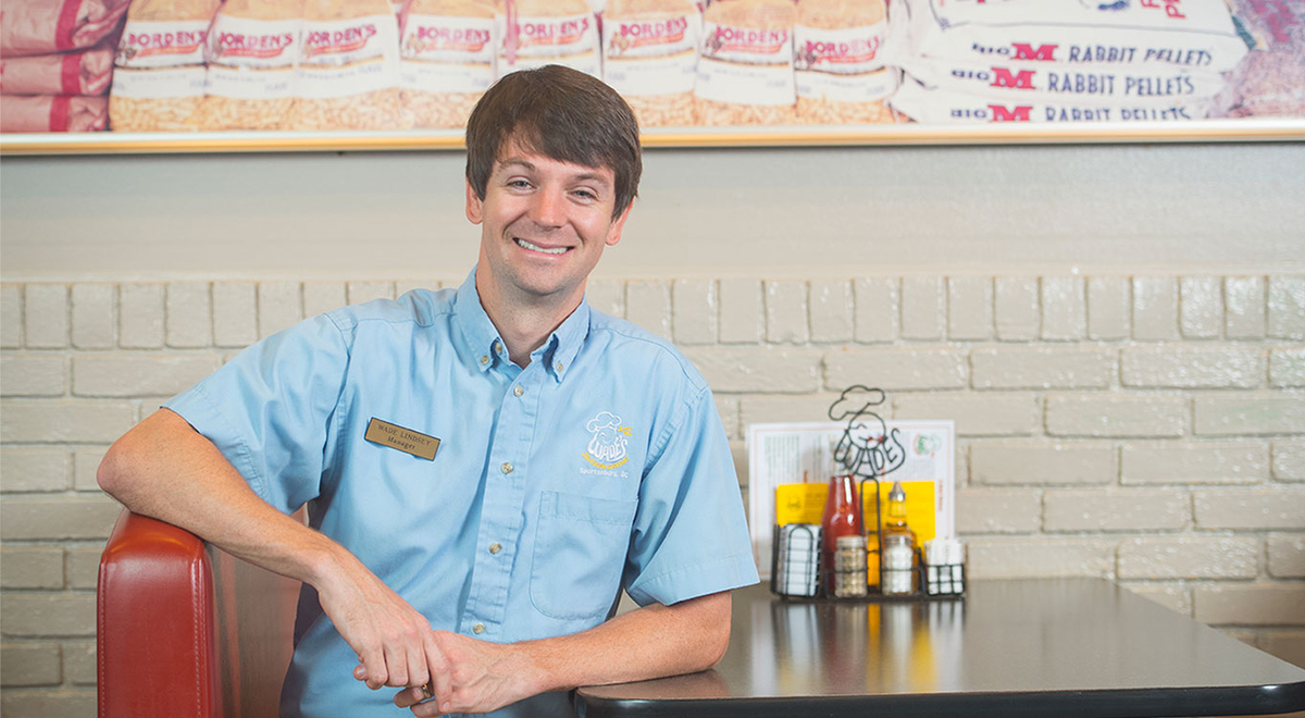 After graduating Wofford College, Pop Wade's grandson, Wade III, joined the team as a manager! We know Pop is very proud to see the third generation joining the family business.